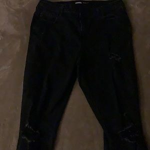 Old navy rockstar jeans mid rise size 12.